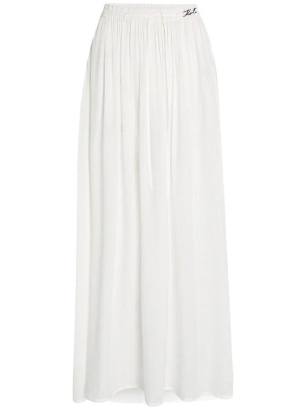 Karl Lagerfeld  Signature maxi beach skirt