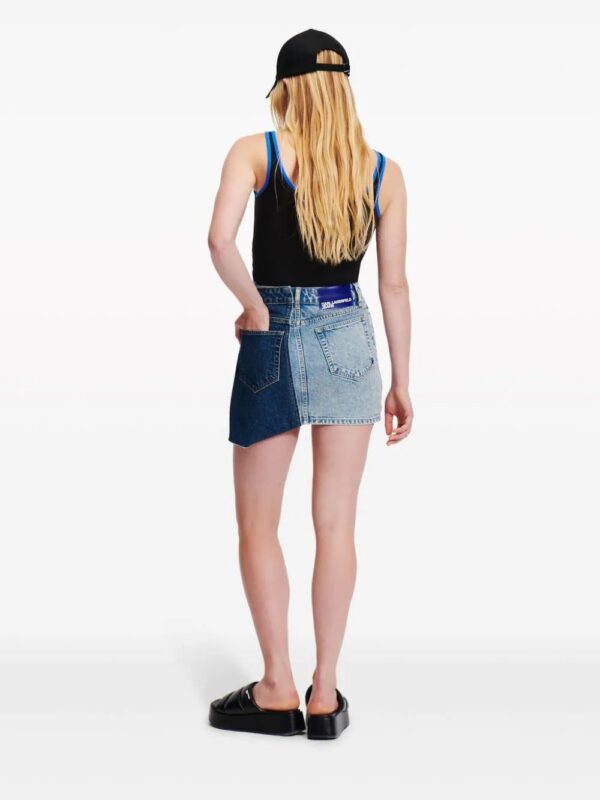 Karl Lagerfeld Jeans  double-layer miniskirt - Image 4