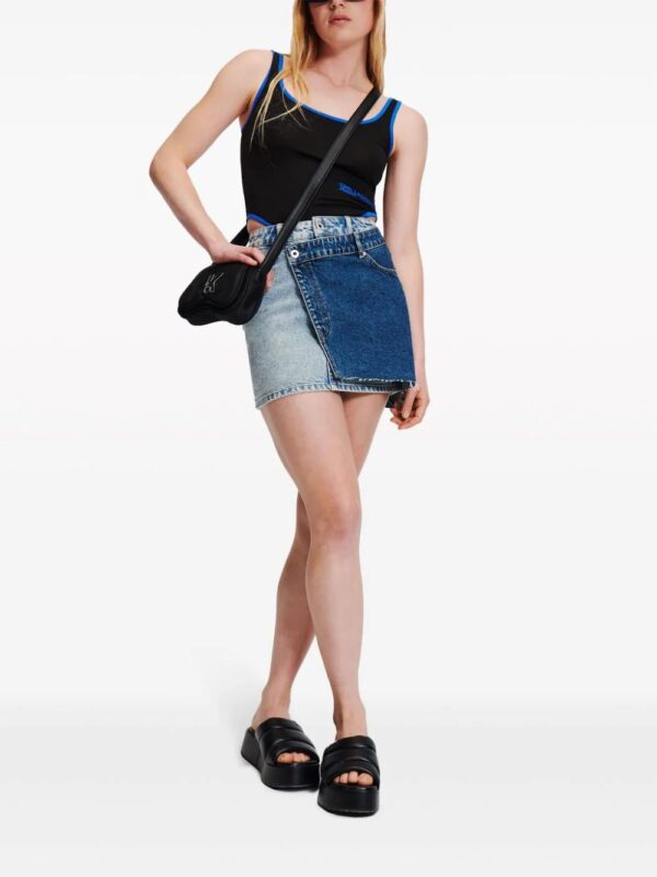 Karl Lagerfeld Jeans  double-layer miniskirt - Image 3