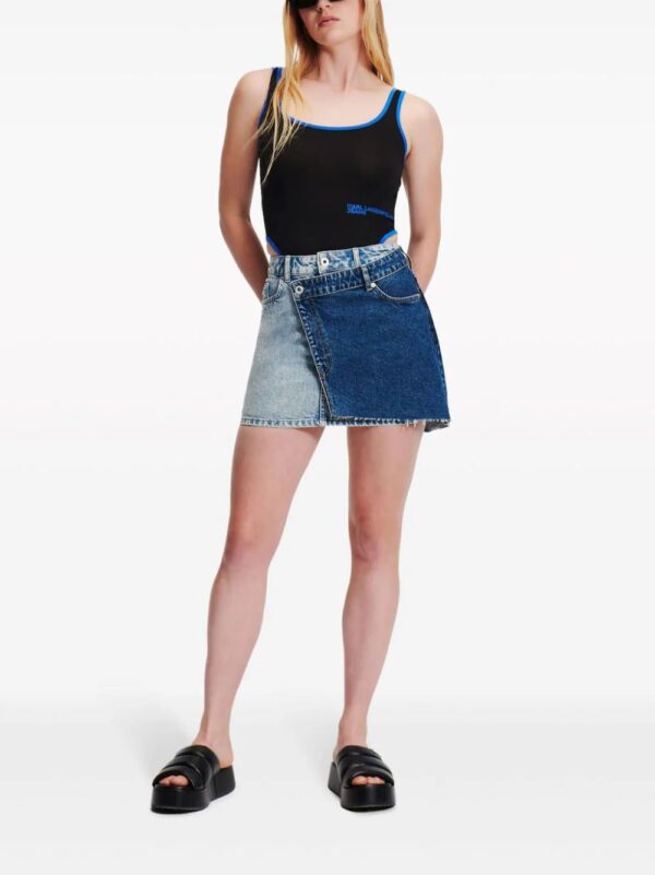 Karl Lagerfeld Jeans  double-layer miniskirt - Image 2