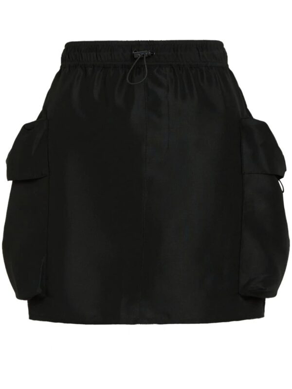 Karl Lagerfeld Jeans  drawstring cargo miniskirt