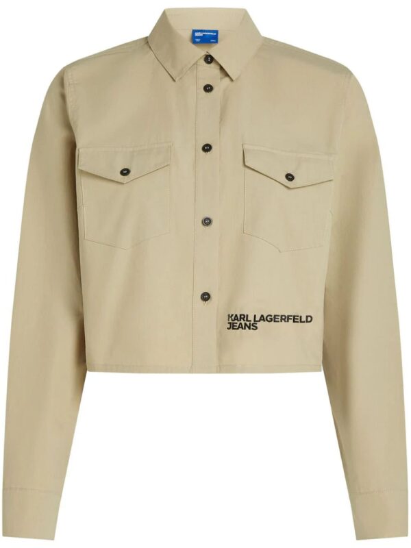 Karl Lagerfeld Jeans  cropped shirt