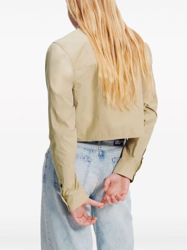 Karl Lagerfeld Jeans  cropped shirt - Image 4