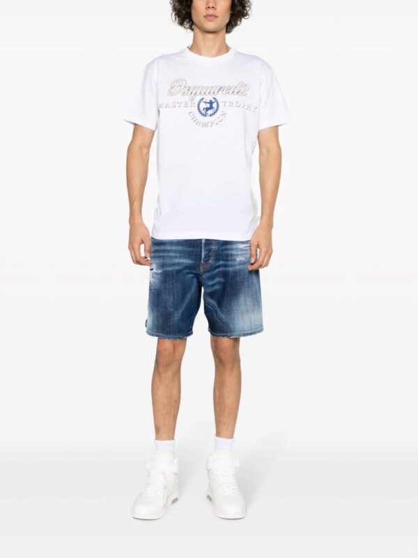 Dsquared2  logo-print cotton T-Shirt - Image 2