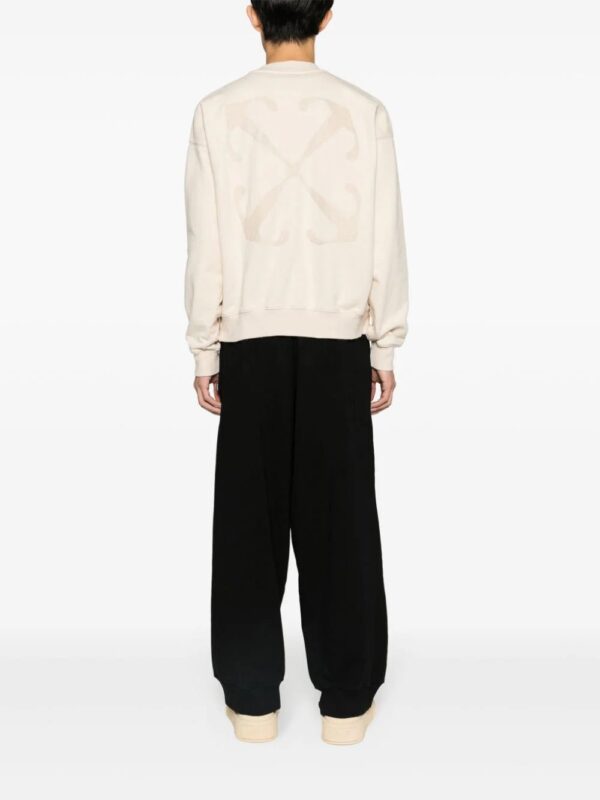 Off-White  Arrows-embroidered cotton sweatshirt - Image 2