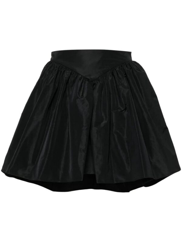 Karl Lagerfeld  pleated striped maxi skirt