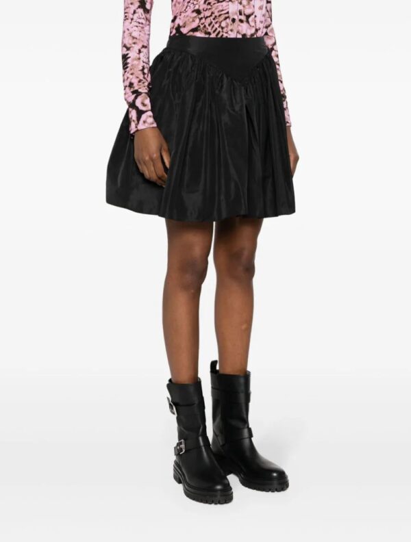 Karl Lagerfeld  pleated striped maxi skirt - Image 3