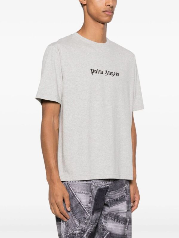 Palm Angels  logo-embroidered cotton T-shirt - Image 3