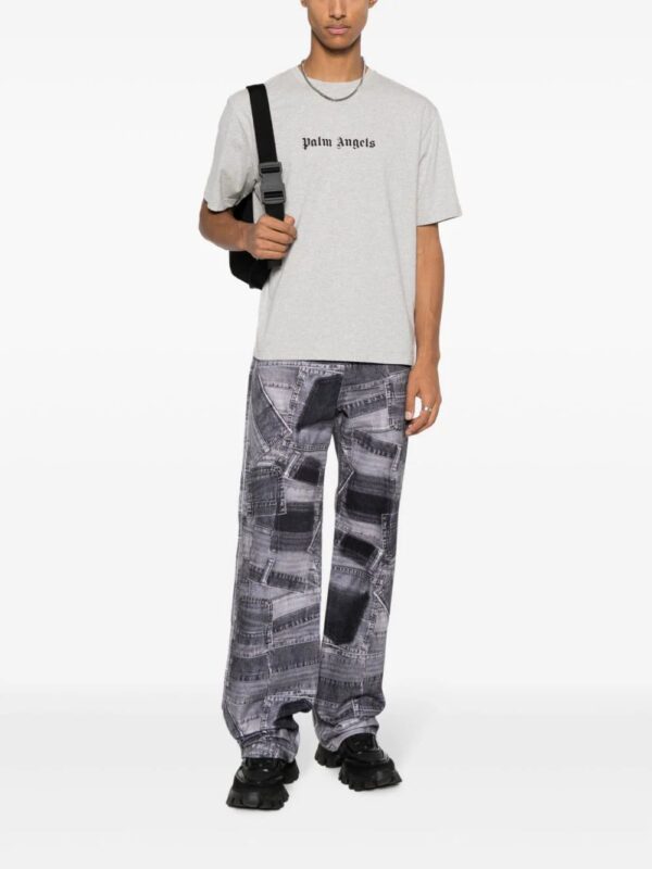 Palm Angels  logo-embroidered cotton T-shirt - Image 2