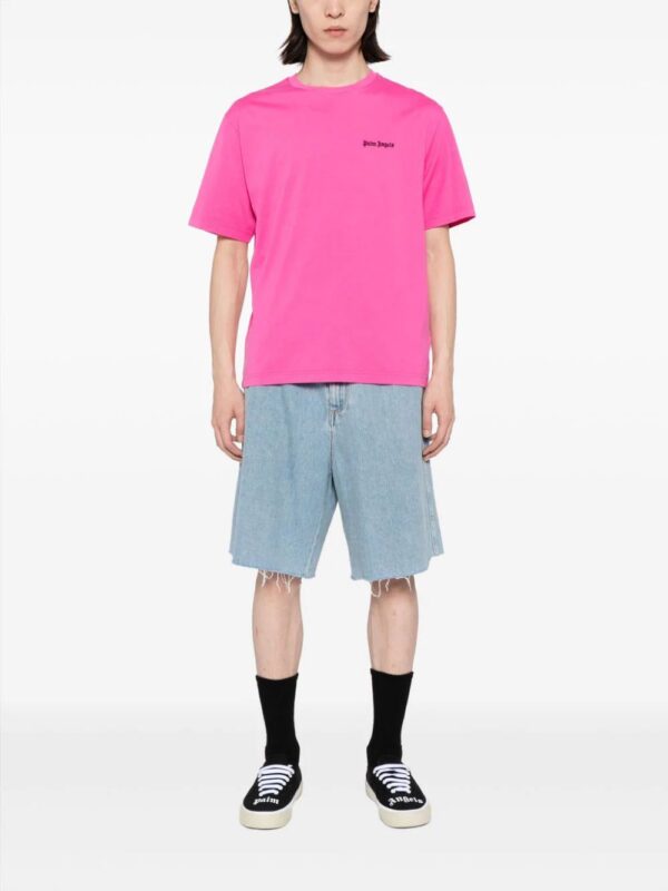 Palm Angels  logo-embroidered cotton T-shirt - Image 2