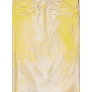 Diesel  De-Pra-S2 laminated midi skirt