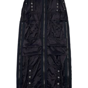 Diesel  O-Crep cargo maxi skirt