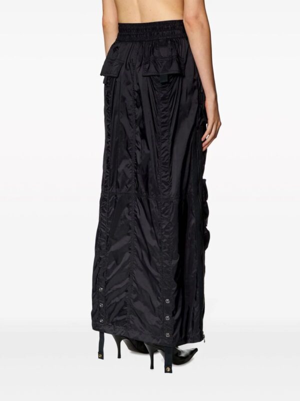 Diesel  O-Crep cargo maxi skirt - Image 4