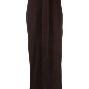 Dolce & Gabbana  belted virgin-wool blend maxi skirt