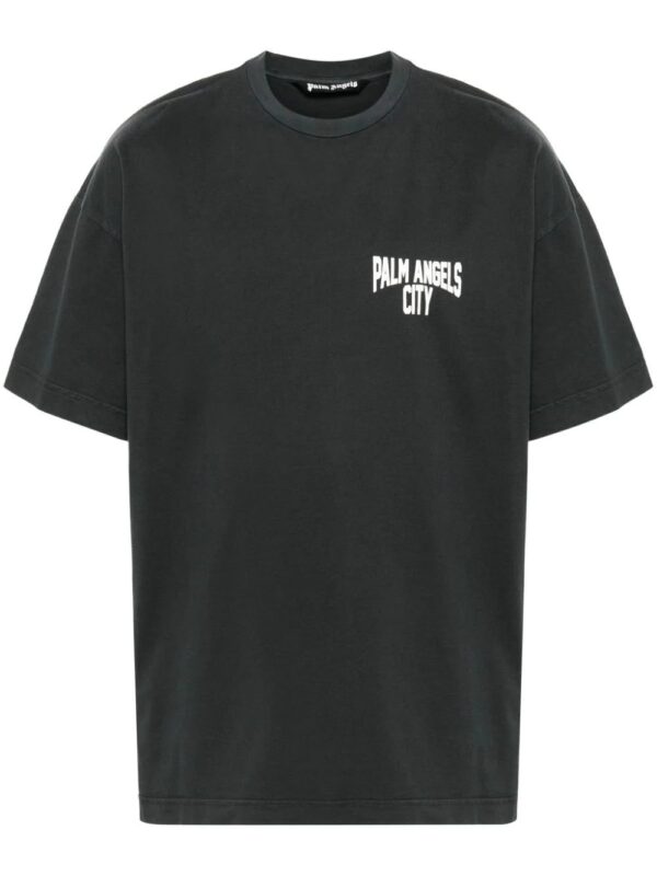 Palm Angels  City washed-effect T-shirt