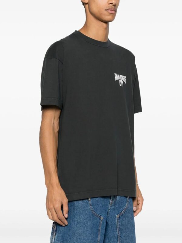 Palm Angels  City washed-effect T-shirt - Image 3