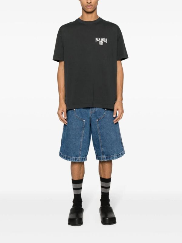 Palm Angels  City washed-effect T-shirt - Image 2
