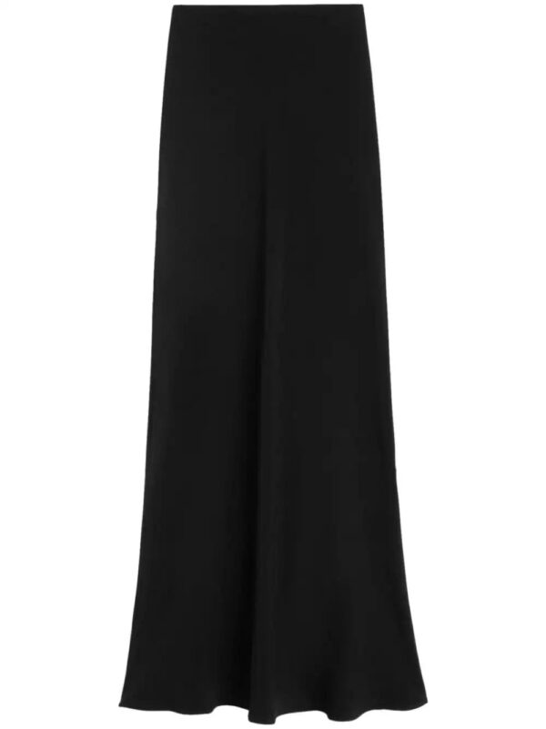 AMI Paris  flared mid-rise maxi skirt