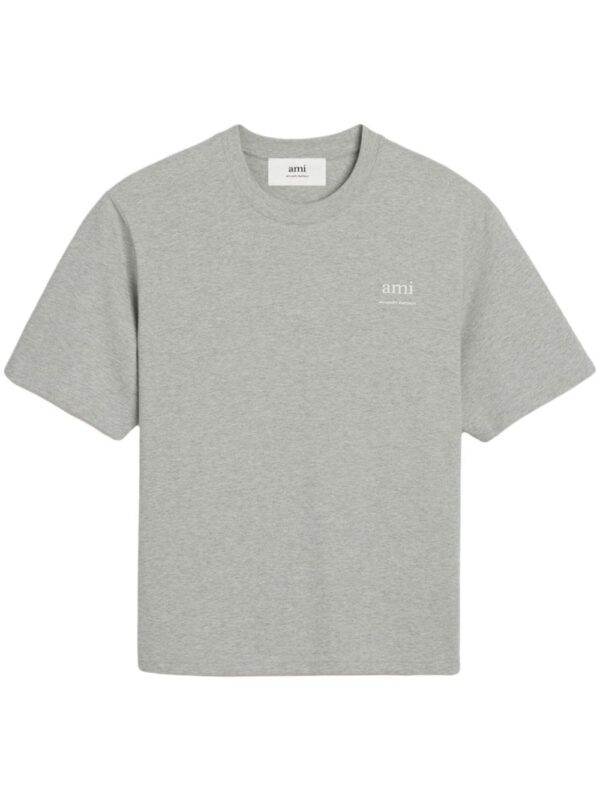 AMI Paris  logo-print cotton T-shirt
