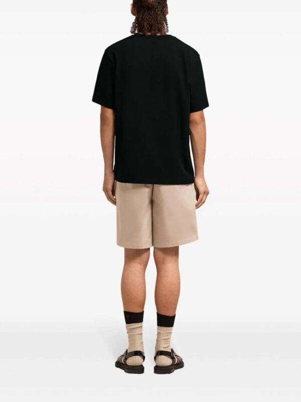 AMI Paris  logo-embossed cotton T-shirt - Image 4