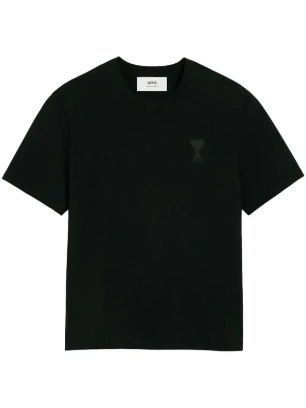 AMI Paris  logo-embossed cotton T-shirt