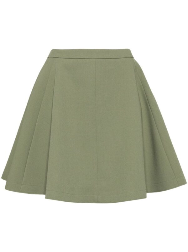 AMI Paris  virgin-wool skater skirt