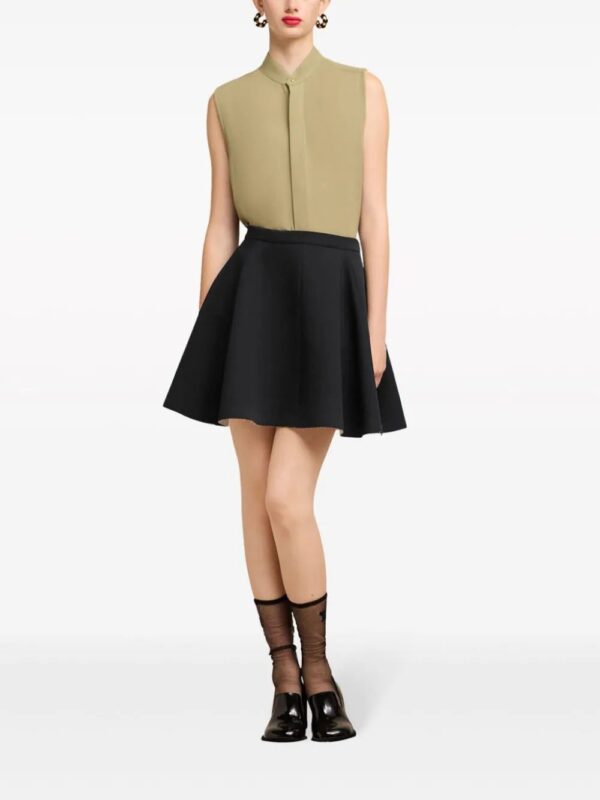 AMI Paris  virgin wool skater mini skirt - Image 2