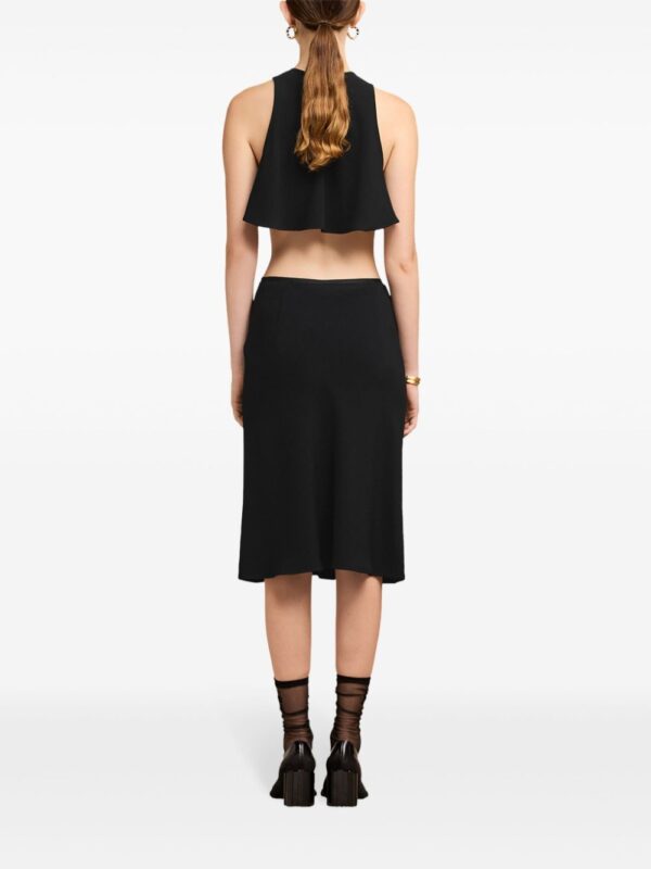 AMI Paris  crepe midi skirt - Image 4