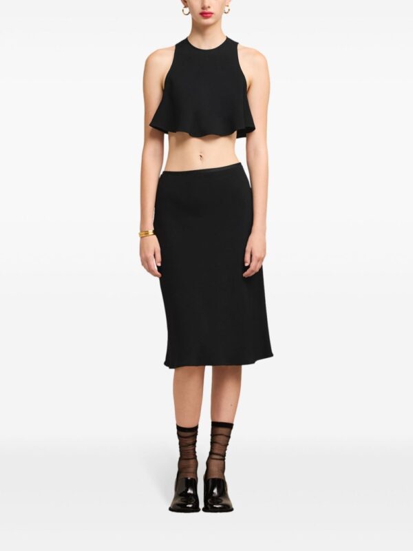 AMI Paris  crepe midi skirt - Image 2