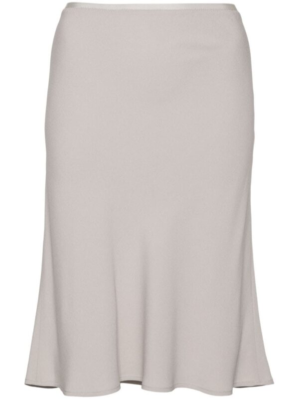 AMI Paris  crepe midi skirt