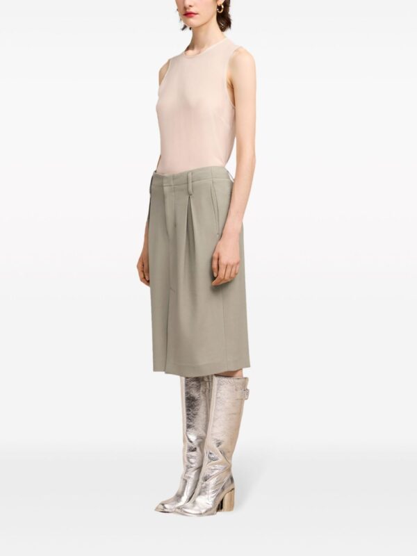AMI Paris  pleated tailored skirt - Image 3
