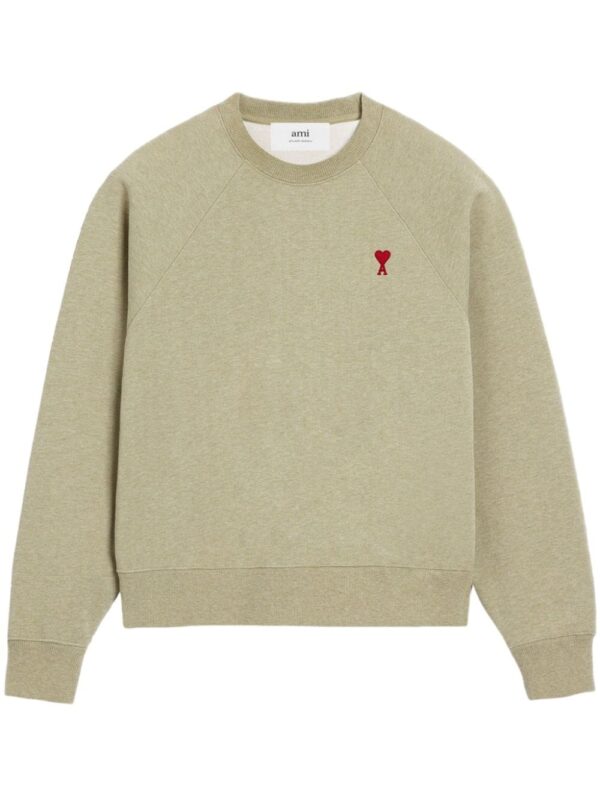 AMI Paris  Ami de Coeur embroidered sweatshirt