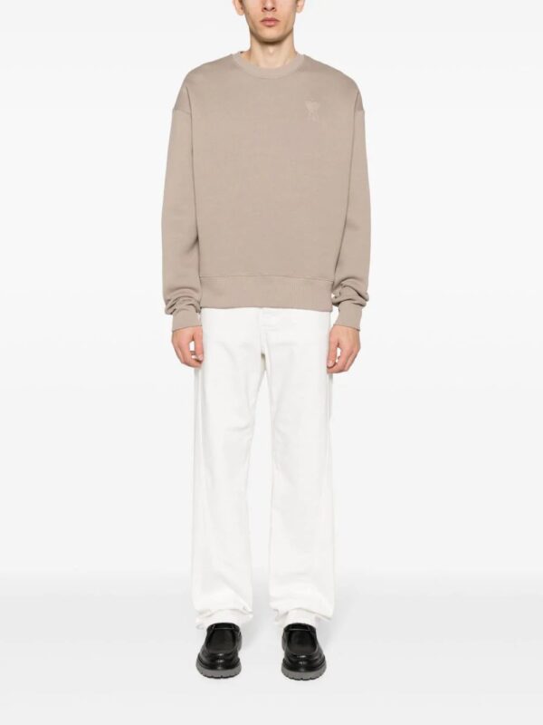 AMI Paris  Ami de Coeur crew-neck sweatshirt - Image 3
