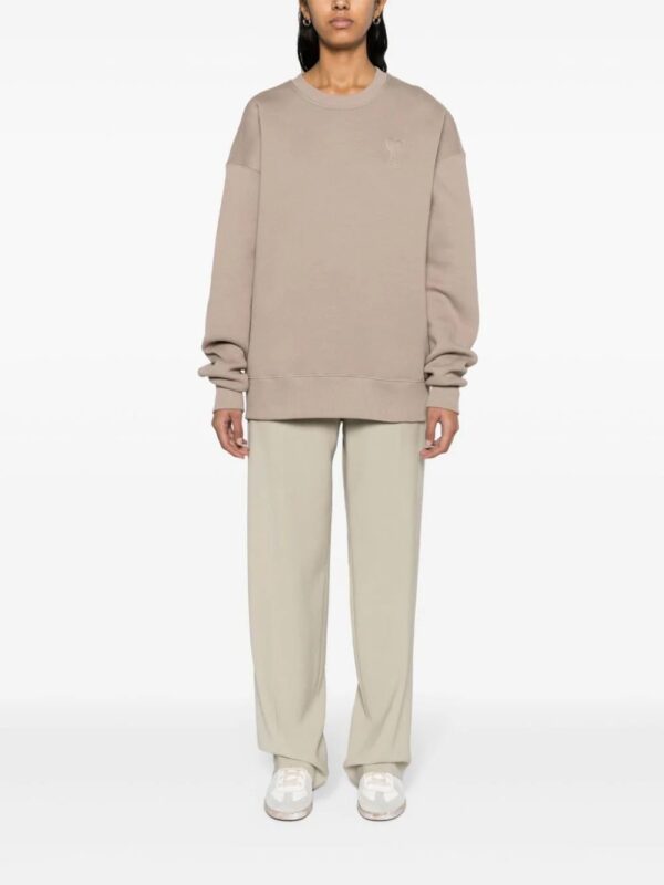 AMI Paris  Ami de Coeur crew-neck sweatshirt - Image 2