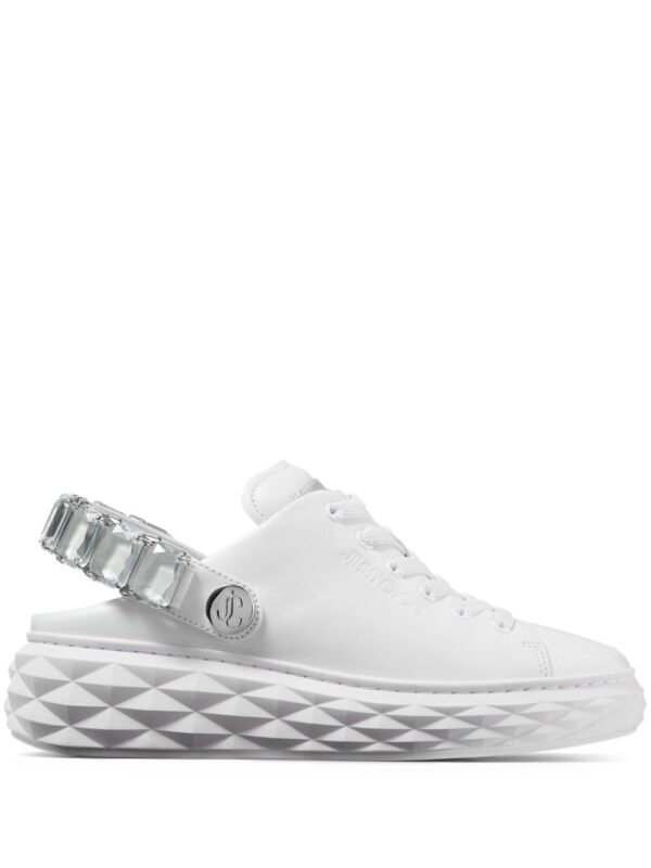 Jimmy Choo Diamond Maxi Sling slippers