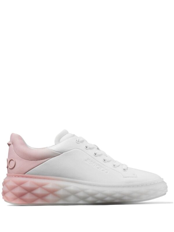 Jimmy Choo Diamond Maxi leather sneakers