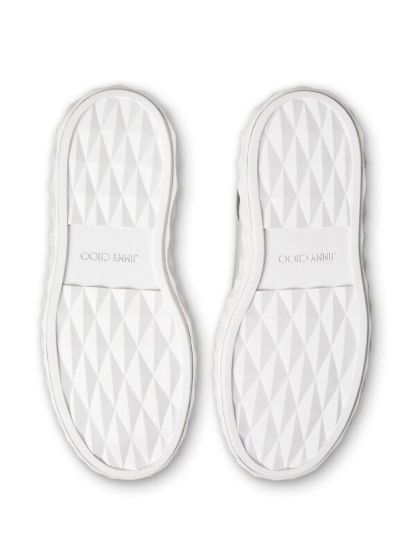 Jimmy Choo Diamond Maxi/F II leather sneakers - Image 5