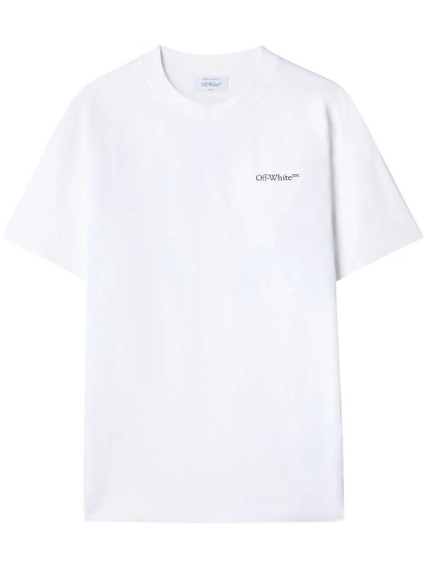 Off-White  Flower Scan cotton T-shirt