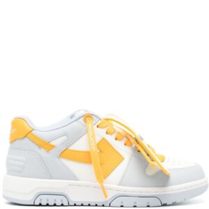 Off-White OUT OF OFFICE CALF LEATHER  LIGHT BLUE