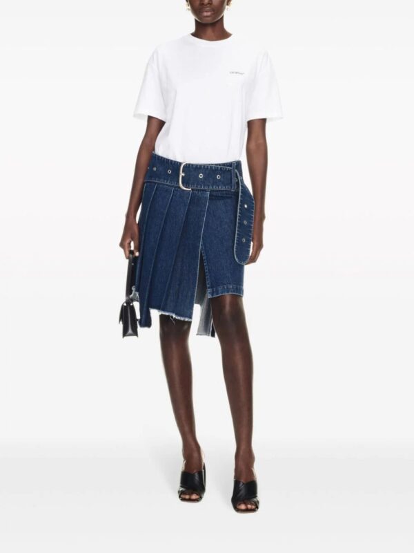 Off-White  floral-print cotton T-shirt - Image 3