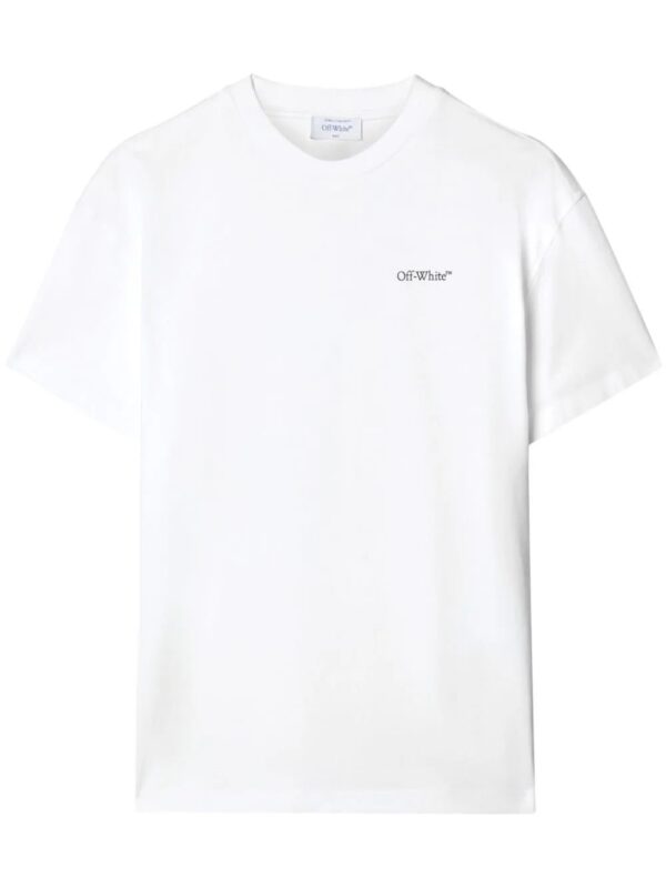 Off-White  floral-print cotton T-shirt