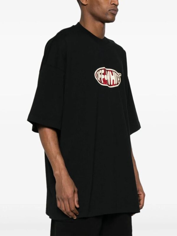 Off-White  logo-print cotton T-shirt - Image 3