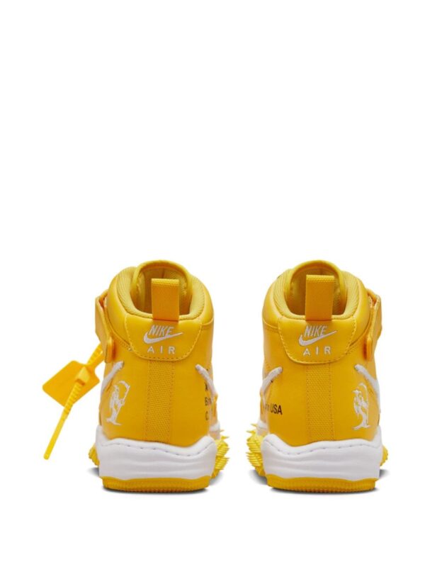 Nike X Off-White Air Force 1 Varsity Maize sneakers - Image 3