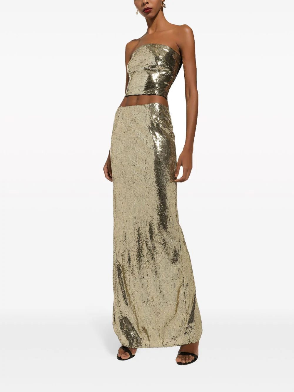 Dolce & Gabbana sequin-embellished strapless top - Image 2