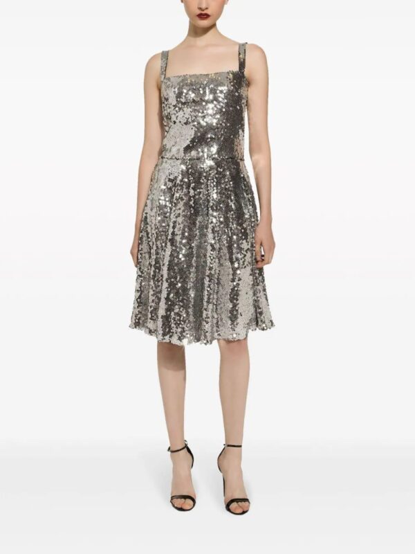 Dolce & Gabbana  sequinned A-line midi skirt - Image 3