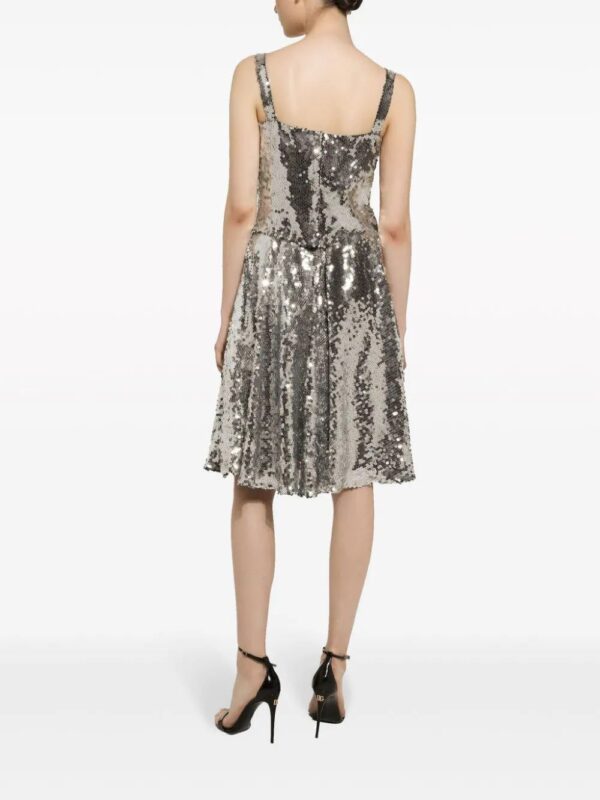 Dolce & Gabbana  sequinned A-line midi skirt - Image 4