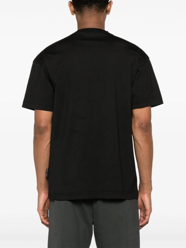 Palm Angels  Seasonal logo-print cotton T-shirt - Image 4