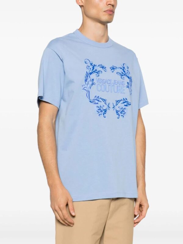 Versace Jeans Couture  logo-print cotton T-shirt - Image 3
