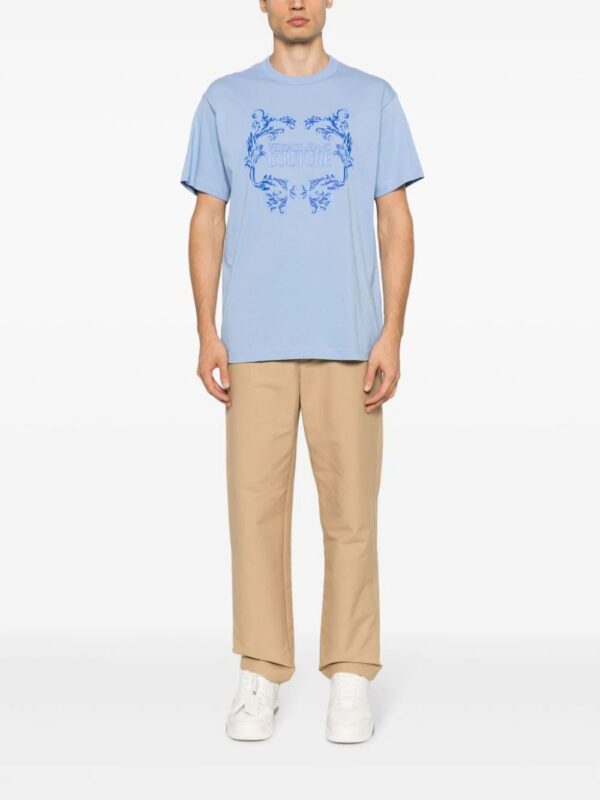Versace Jeans Couture  logo-print cotton T-shirt - Image 2