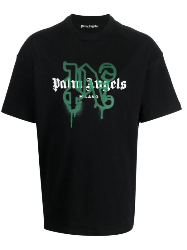 Palm Angels  Milano monogram-print T-shirt